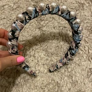 Bubble Pearl floral headband